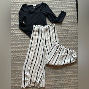 Anthropologie Wide Leg Pant